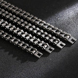 Gothic Gear Biker Chain Bracelet Retro Motorcycle Link Chain Bracelet