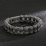 Gothic Gear Biker Chain Bracelet Retro Motorcycle Link Chain Bracelet