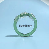 Clear Acrylic Geometric Bangle Bracelet for Women