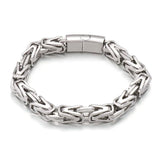 8mm Metal Bike Chain Stainless Steel Bracelet