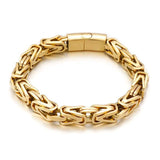 8mm Metal Bike Chain Stainless Steel Bracelet