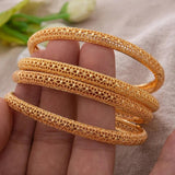 Dubai 24K Bangles For Women Indian bride Ethiopia Bangle