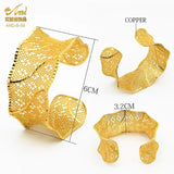 Cuff Bangle Bracelets For Women Dubai Copper Jewellery Bridal Nigerian Party