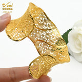 Cuff Bangle Bracelets For Women Dubai Copper Jewellery Bridal Nigerian Party