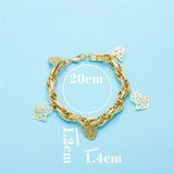 Moroccan Wedding Charm Bracelet for Women