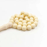 Ivory Resin Tasbih 33Beads Muslim Bracelet Eid Arabic Jewelry
