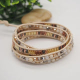 5 Times Wrap Beadwork Bracelet Jewelry Gift for Mom
