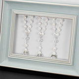 30 Pcs Baptism Acrylic Mini Rosaries with Organza Bags