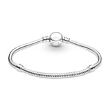 925 Silver Snake Bone Chain Bracelet Women