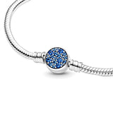 925 Silver Snake Bone Chain Bracelet Women
