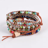 Boho Wrap Bracelet Chakra Vegan Jewelry