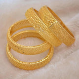 24k Bangles for Women Dubai Bride Wedding Ethiopian Bracelet Africa Bangle