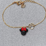 Mickey Minnie Style Women's Bracelet Jewelry Premium Gift