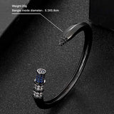 Colorful Zirconia Wedding Bangle Bracelet Dubai Jewelry