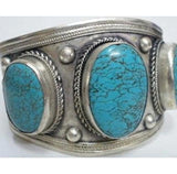 Handcrafted Ethnic Carve Dragon Men's Bracelet Bangle