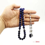 Lapis Lazuli Muslim Prayer Beads Bracelet Stone Misbaha Rosary