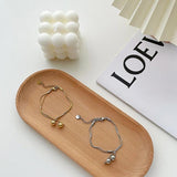 Double Steel Ball Bracelet for Women Party B222274