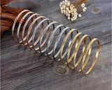 Flower Pattern Bangles & Bracelets For Women