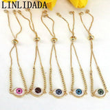 6Pcs Eye Charm Bracelet for Women Classic Jewelry Gift