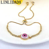 6Pcs Eye Charm Bracelet for Women Classic Jewelry Gift