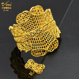 Nigerian 24k Bangle Wedding Dubai Bracelet African Jewellery
