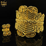 Nigerian 24k Bangle Wedding Dubai Bracelet African Jewellery