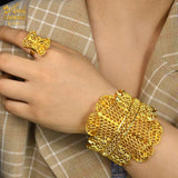Nigerian 24k Bangle Wedding Dubai Bracelet African Jewellery