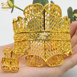 Nigerian 24k Bangle Wedding Dubai Bracelet African Jewellery