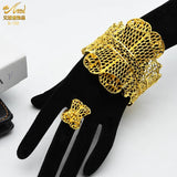 Nigerian 24k Bangle Wedding Dubai Bracelet African Jewellery