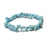 Gem Stone Bracelet Crystal Stretch Beads Quartz Wristband