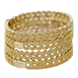 Arab Bracelet Girl 24k Ball Copper Bracelet for Women African Girl Bracelet
