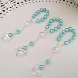 Baptism Favors Pink Communion Finger Rosaries