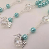 Baptism Favors Pink Communion Finger Rosaries