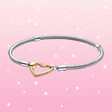 Snake Bone Bracelet 925 Sterling Silver Love Gift Jewelry