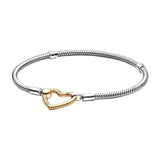 Snake Bone Bracelet 925 Sterling Silver Love Gift Jewelry