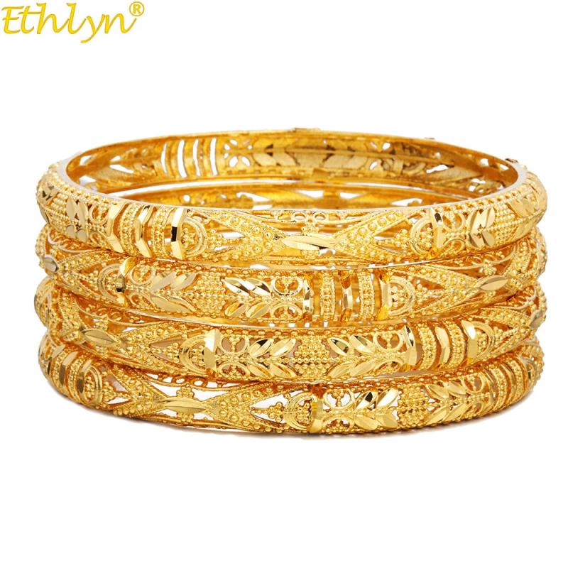 Ethiopian Wedding Bangle for Women Dubai Bride Bracelet