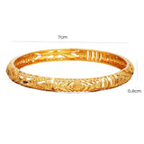 Ethiopian Wedding Bangle for Women Dubai Bride Bracelet