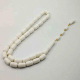 Men's Ivory Resin Tasbih Prayer Beads Misbaha Bracelet