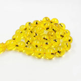 Islamic Tasbih Resin Misbaha Rosary 33 Beads Kuwait Prayer Big Size Real Insect