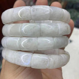 Moonstone Beads Bracelet Natural Gemstone Jewelry Bangle for Women and Men