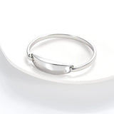 Cremation Urn Bracelet for Ashes Stainless Steel Cuff Keepsake Jewelry Women
