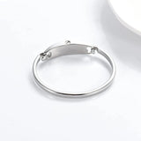 Cremation Urn Bracelet for Ashes Stainless Steel Cuff Keepsake Jewelry Women