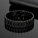 Stainless Steel Chain Bracelet Men Classic Motorcyclist Punk Style