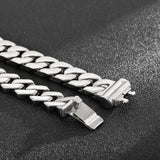 13mm Cuban Chain Bracelet Stainless Steel Men's Jewelry Punk