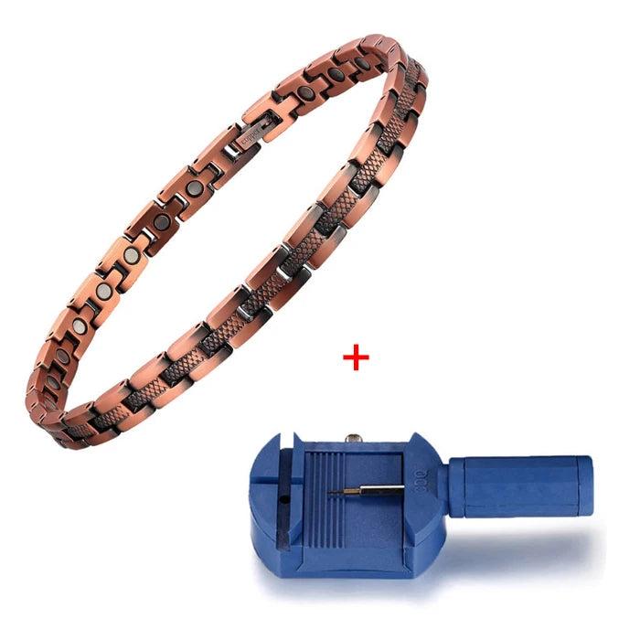 Copper Magnetic Therapy Bracelet Arthritis Pain Relief & Carpal Tunnel