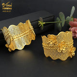 24K Dubai Flowers Bangle for Women