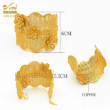 24K Dubai Flowers Bangle for Women