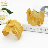 24K Dubai Flowers Bangle for Women