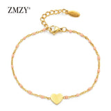 6PCS Heart Charming Bracelets & Bangles For Women