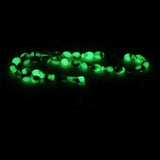 Green Tasbih Luminous Resin Muslim Rosary Eid Ramadan Gift